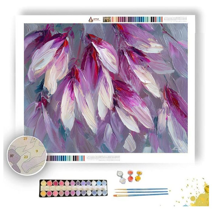 ELECTRIC CASCADE FERAL - Paint by Numbers Full Kit