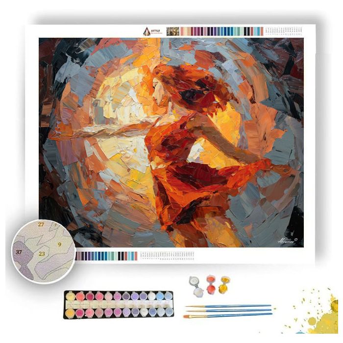 EMBERWIND SIGNAL QUIET - Paint by Numbers Full Kit