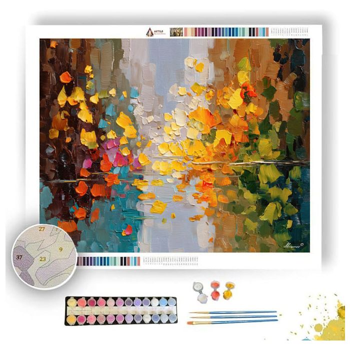 DISTANT HORIZON FLOATING - Paint by Numbers Full Kit