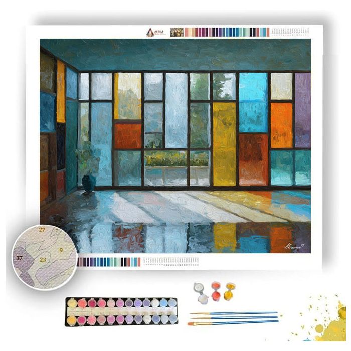 RADIANT FIELD NOCTISONG - Paint by Numbers Full Kit