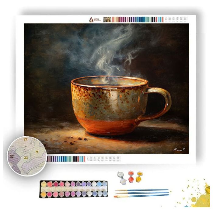 FADING PASSAGE CURRENT - Paint by Numbers Full Kit