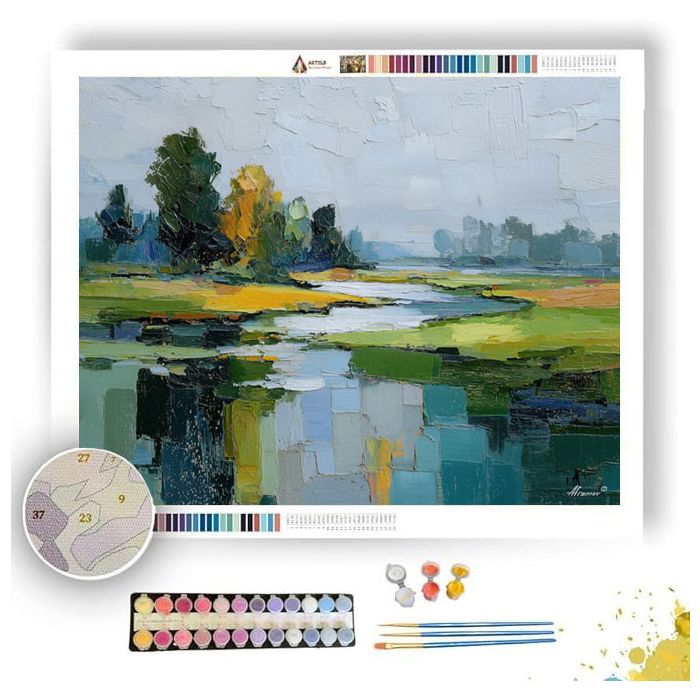 AUREFALL ECHOES CHROMELLE - Paint by Numbers Full Kit
