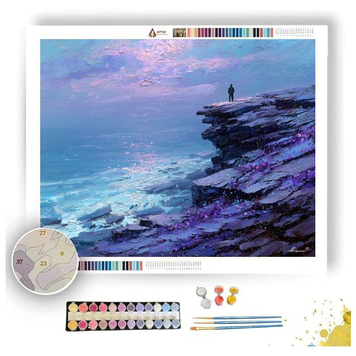 QUIET SANCTUM ELECTRIC - Paint by Numbers Full Kit