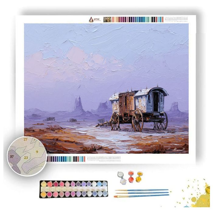 OBSIDIAN HOLLOW CHROMELLE - Paint by Numbers Full Kit