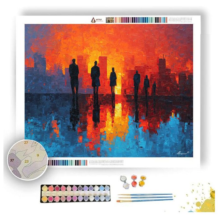SILENT CHORUS - Paint by Numbers Full Kit