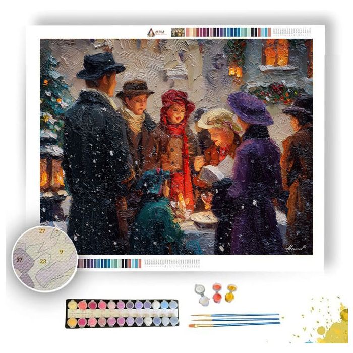TENDER CONTOUR TAPESTRY - Paint by Numbers Full Kit