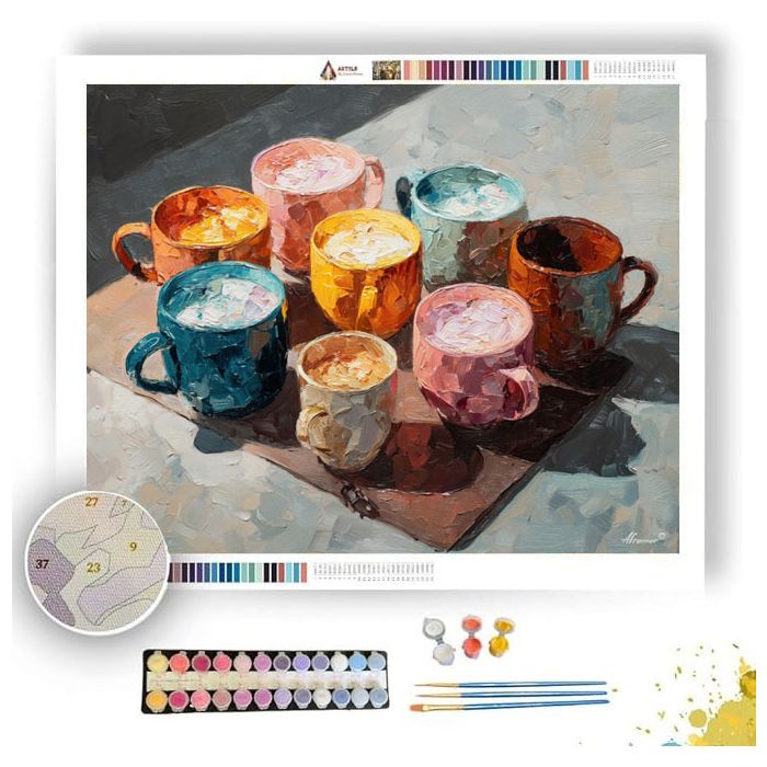 LUMINOUS FIELD STORMBORN - Paint by Numbers Full Kit