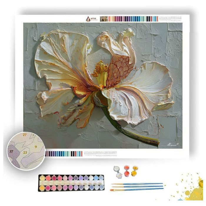 GENTLE BLOOM LANTERN - Paint by Numbers Full Kit