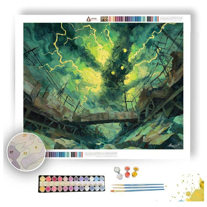 THUNDER HARBOR PASSAGE - Paint by Numbers Full Kit