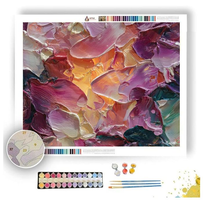 RADIANT CONTOUR - Paint by Numbers Full Kit
