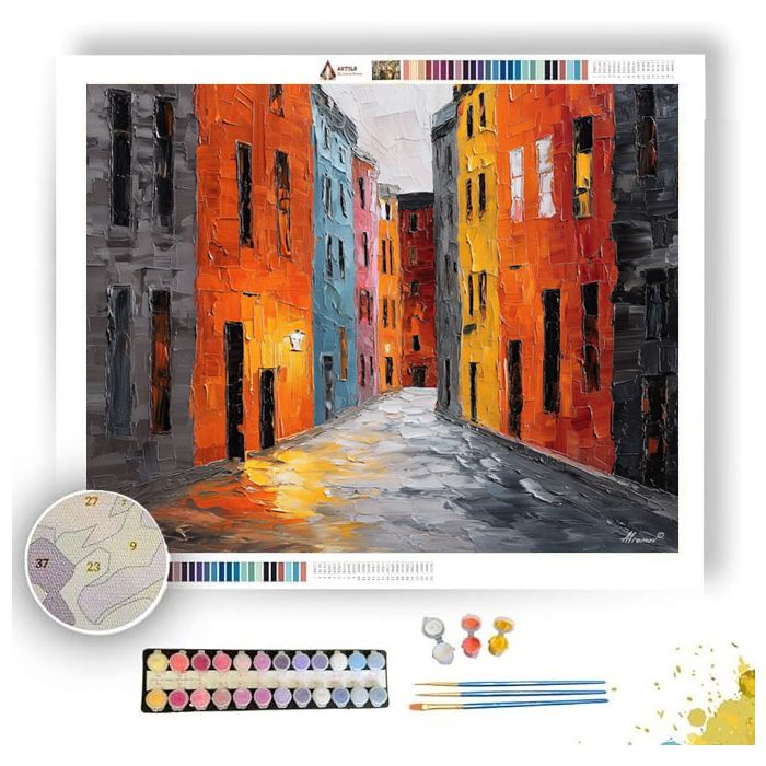 MOLTEN ECHOES RADIANT - Paint by Numbers Full Kit