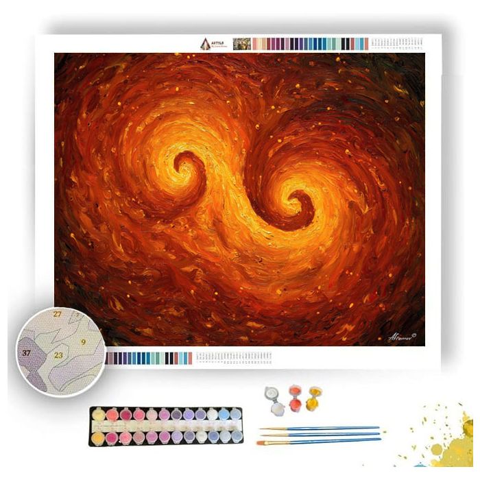 LUMERIS LABYRINTH EMBERWIND - Paint by Numbers Full Kit