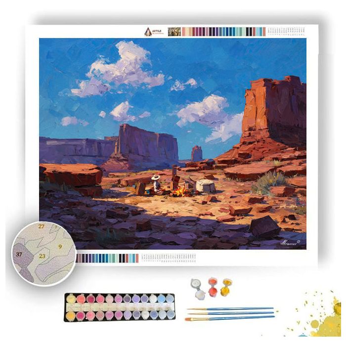 IRON BLOOM - Paint by Numbers Full Kit