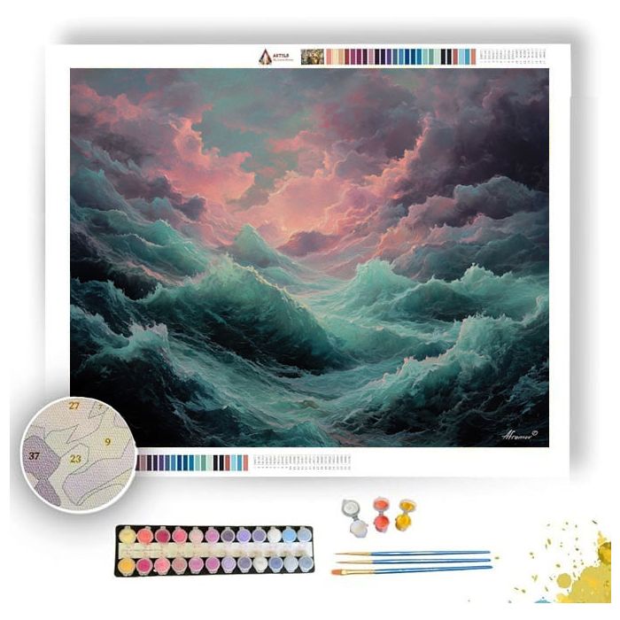 PALE MIRAGE - Paint by Numbers Full Kit