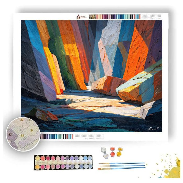 ABYSSAL HOLLOW GRITSTONE - Paint by Numbers Full Kit