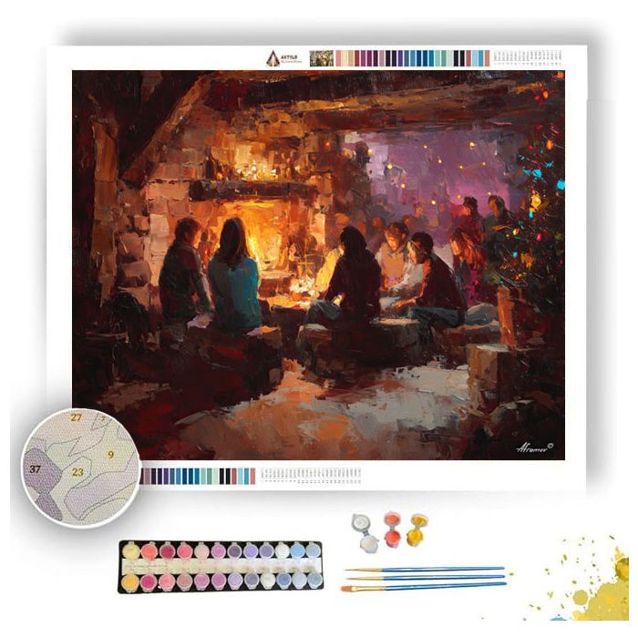 AUREFALL SHELTER - Paint by Numbers Full Kit