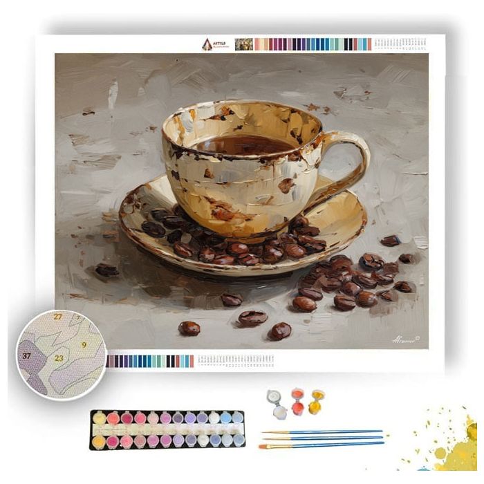 VOLTAGE ECHOES - Paint by Numbers Full Kit