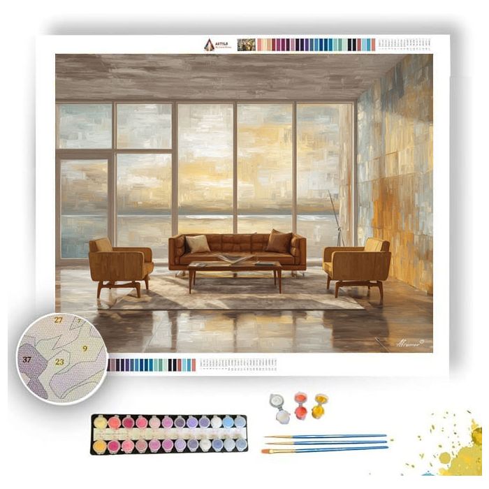 AUREFALL HARBOR - Paint by Numbers Full Kit