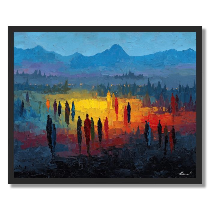 VELORA CHORUS PROCESSION - FRAMED
