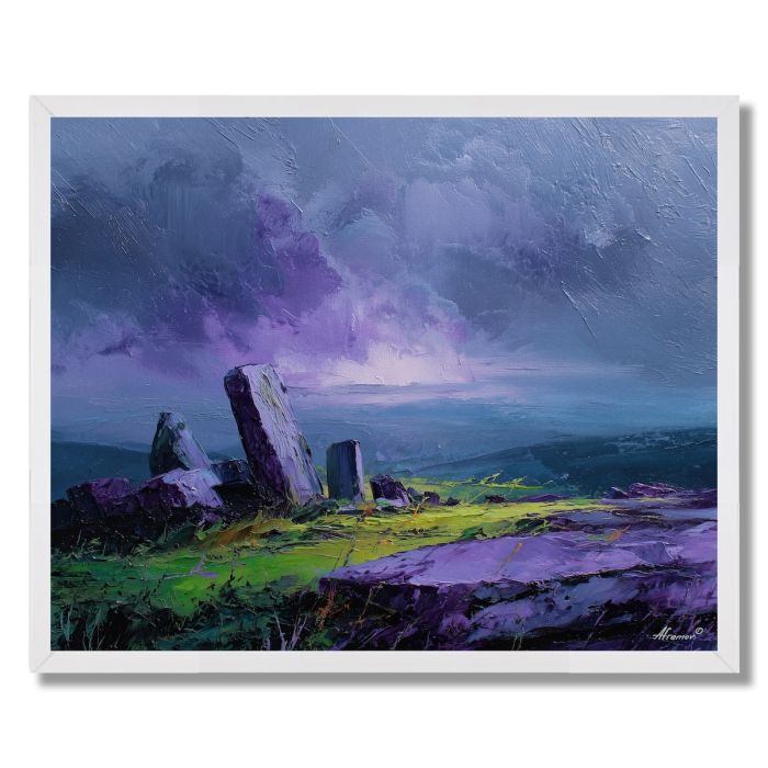 GRITSTONE ECHOES VELORA - FRAMED