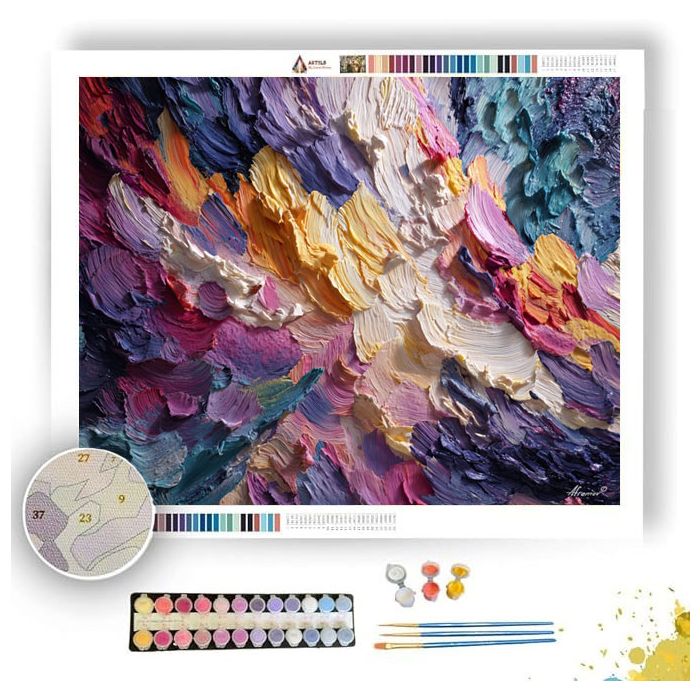 VORTEX TAPESTRY CASCADE - Paint by Numbers Full Kit