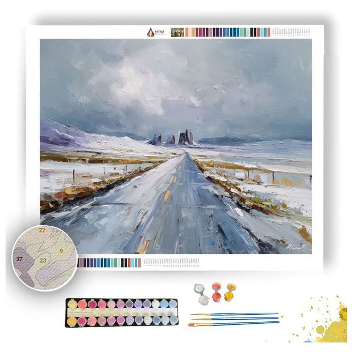 FADING BLOOM - Paint by Numbers Full Kit