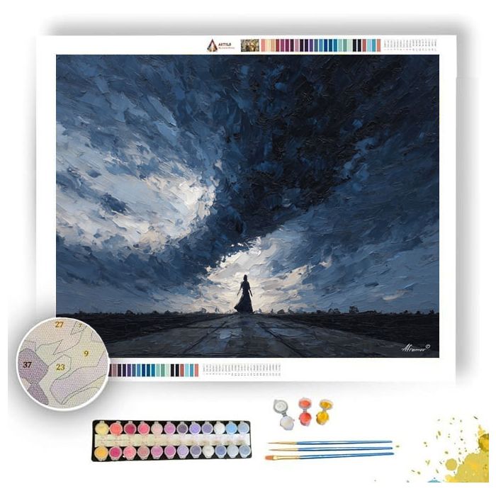 SHATTERED VISTA - Paint by Numbers Full Kit