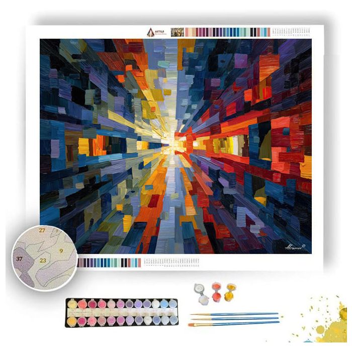 SHATTERED SANCTUM VORTEX - Paint by Numbers Full Kit