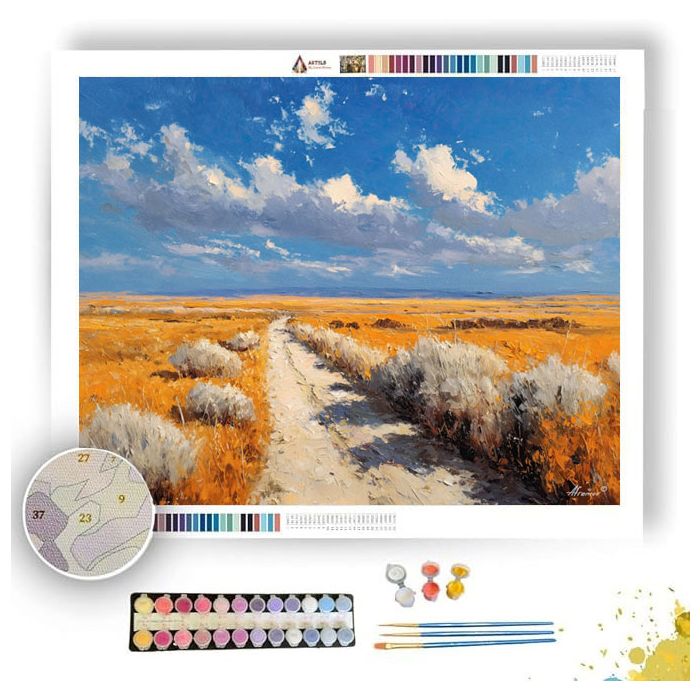 CALM CURRENT - Paint by Numbers Full Kit