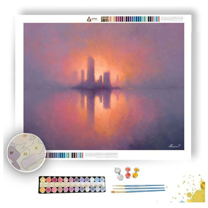 SUBTLE ECHOES - Paint by Numbers Full Kit