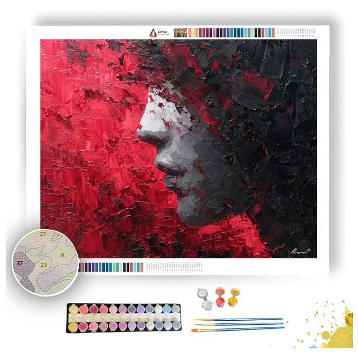 VELVET CASCADE - Paint by Numbers Full Kit