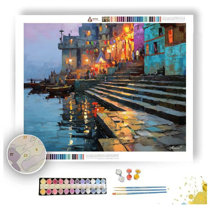 CALM PASSAGE - Paint by Numbers Full Kit