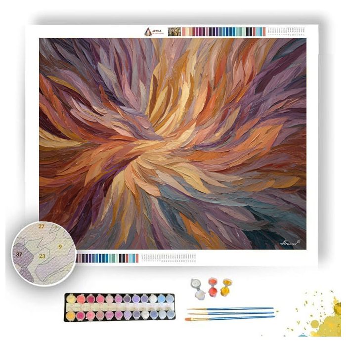 CHROMELLE RITUAL LABYRINTH - Paint by Numbers Full Kit