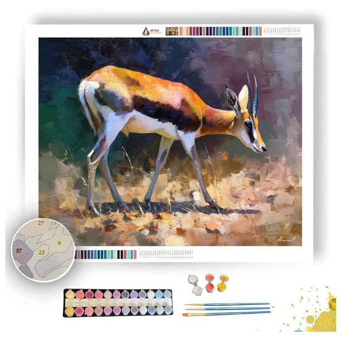 DISTANT GEOMETRY - Paint by Numbers Full Kit