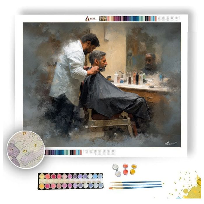 RADIANT VEIL MUTED - Paint by Numbers Full Kit