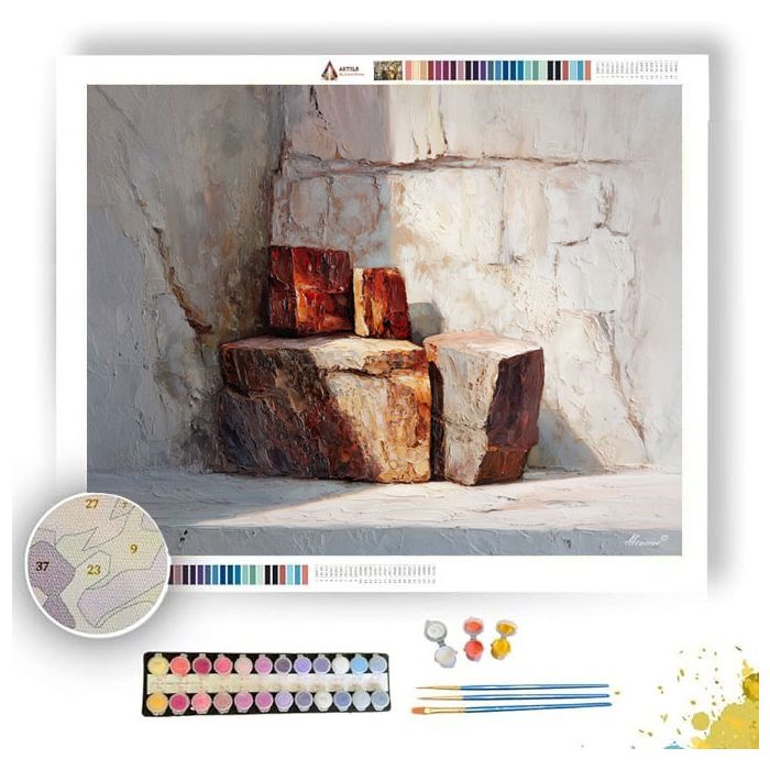 QUIET SANCTUM - Paint by Numbers Full Kit