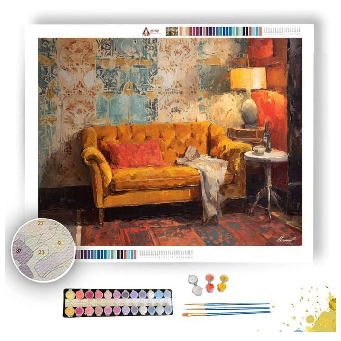 TENDER TAPESTRY HOLLOW - Paint by Numbers Full Kit