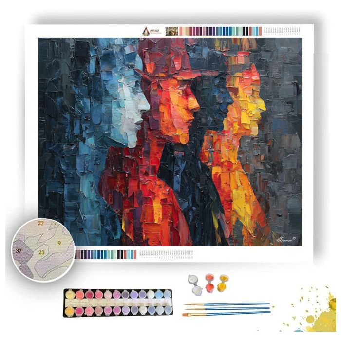 NOCTISONG CHORUS FRACTURED - Paint by Numbers Full Kit