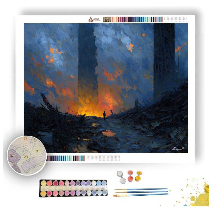 THUNDER SHELTER SIGNAL - Paint by Numbers Full Kit