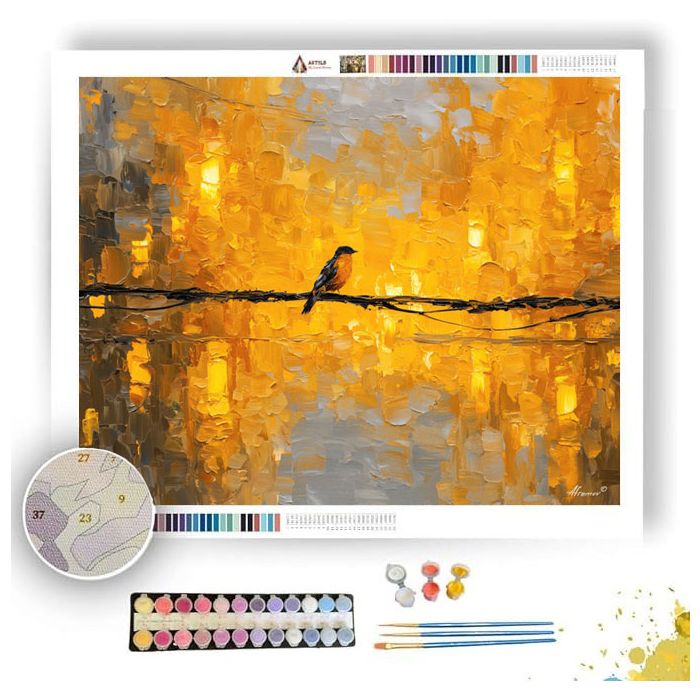 LUMINOUS LANTERN BLURRING - Paint by Numbers Full Kit