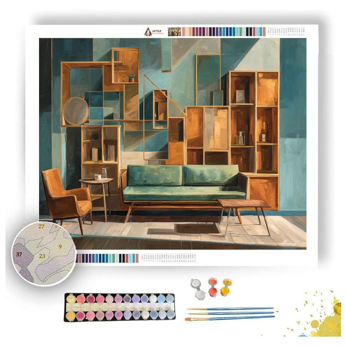 AUREFALL SYMMETRY OPAL - Paint by Numbers Full Kit