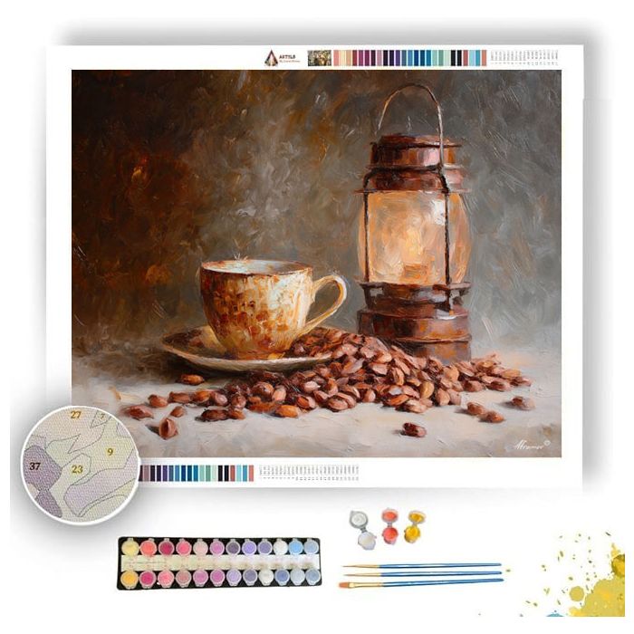 VELVET LANTERN - Paint by Numbers Full Kit