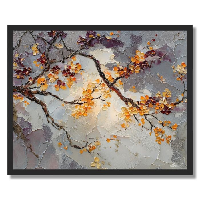 AMBER CROWN - FRAMED