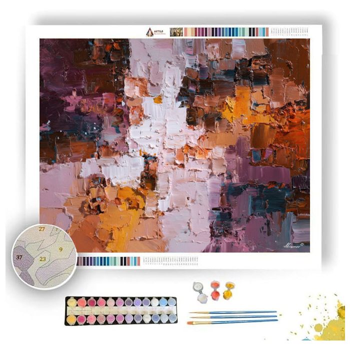 AMBER FORM 1 - Paint by Numbers Full Kit