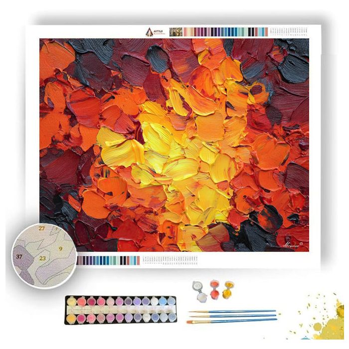 AMBER FORM 2 - Paint by Numbers Full Kit