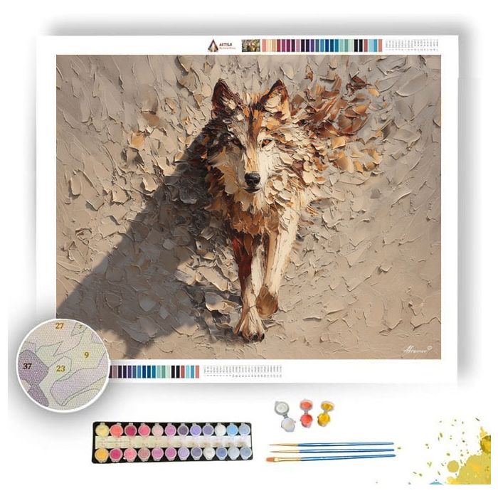 AMBER MANE - Paint by Numbers Full Kit