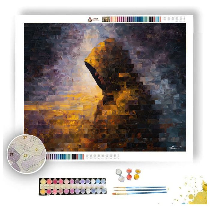 AMBER VEIL - Paint by Numbers Full Kit