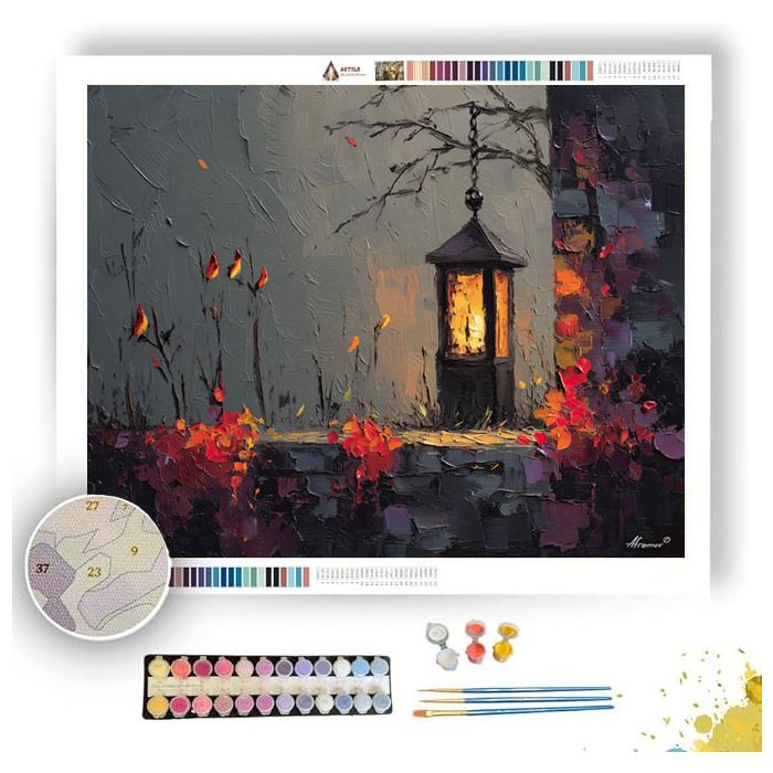ANCIENT LANTERN 2 - Paint by Numbers Full Kit