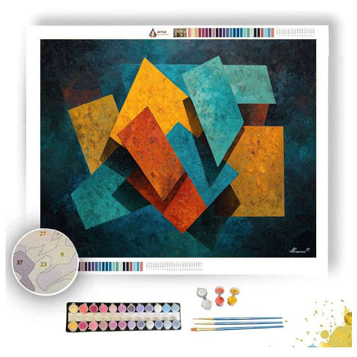 ANCIENT PATTERN - Paint by Numbers Full Kit
