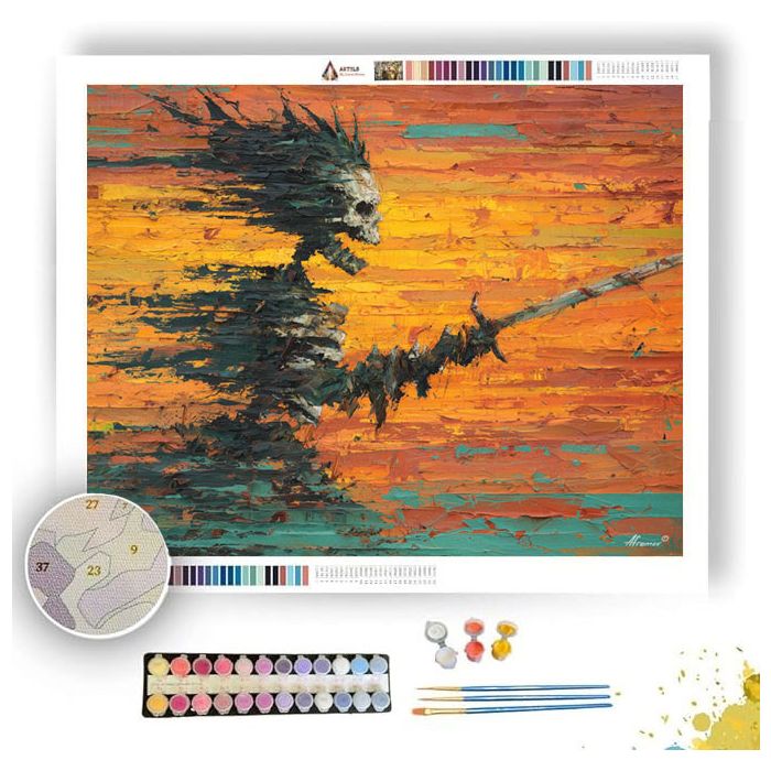 ANCIENT SPECTER 2 - Paint by Numbers Full Kit